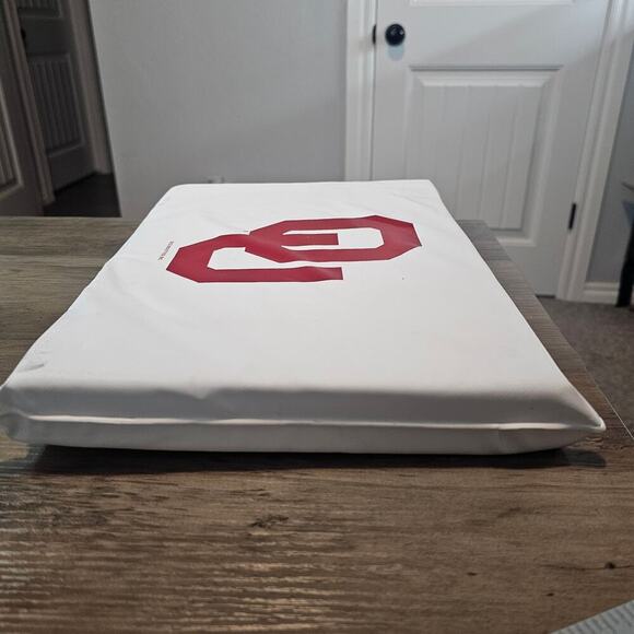 Oklahoma University Vintage Seat Cushion OU Boomer Sooners NCAA SEC 90s Retro - Picture 6 of 13